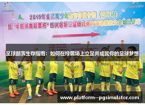 足球部落生存指南：如何在绿茵场上立足并成就你的足球梦想