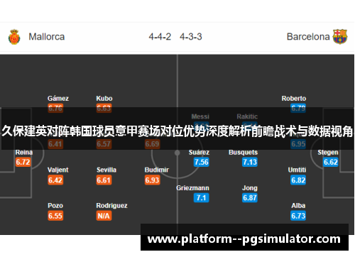 久保建英对阵韩国球员意甲赛场对位优势深度解析前瞻战术与数据视角